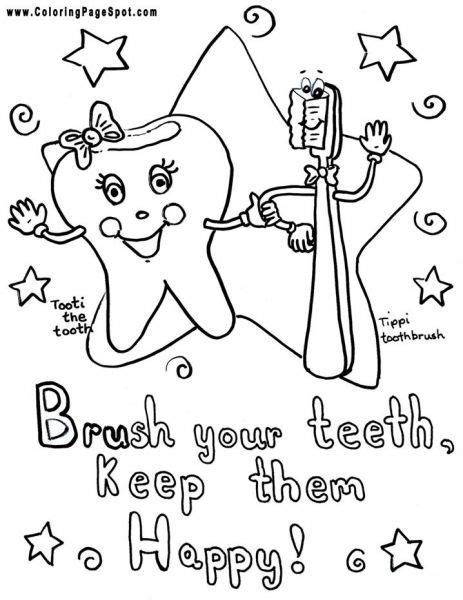 printable dental coloring pages  kids coloring home