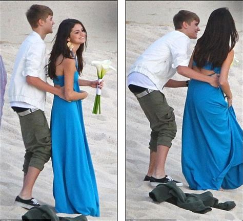somebody to grope justin bieber grabs a handful of selena gomez s butt during washington trip