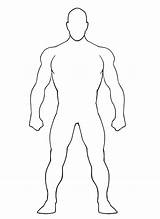 Superhero Drawing Template Templates Own Male Female Body Costume Create Super Outline Character Drawings Coloring Classroom Blank Kids Fashion Pages sketch template