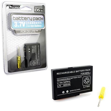 ds lite replacement battery  mah