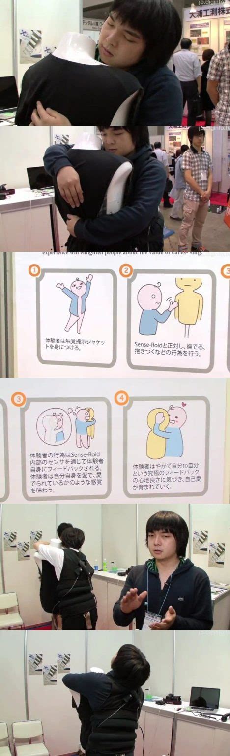 japan does it again… virtual reality hugging machine sankaku complex