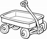 Wagon Coloring Pages Clipart Trailer Covered Drawing Little Chuck Gooseneck Color Printable Template Station Book Getdrawings Getcolorings Wheel Colorings Print sketch template
