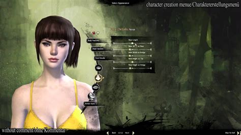 Guild Wars 2 Character Creation Human Female Pale