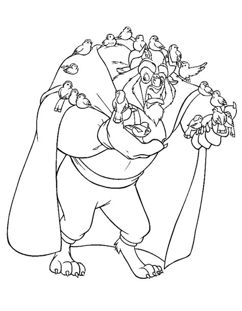 disney beauty   beast coloring pages coloring home