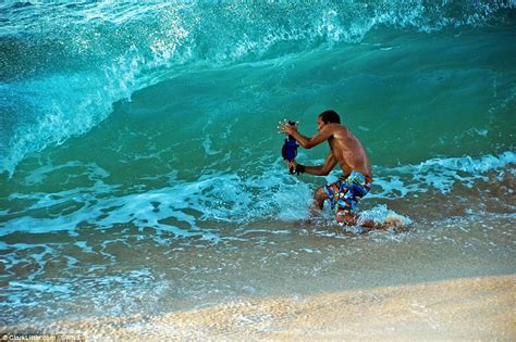 revealed how surfer photographer captures the precise moment the world