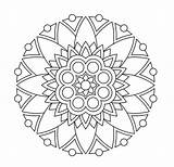 Coloring Pages Mandala Printable Kids Getdrawings sketch template