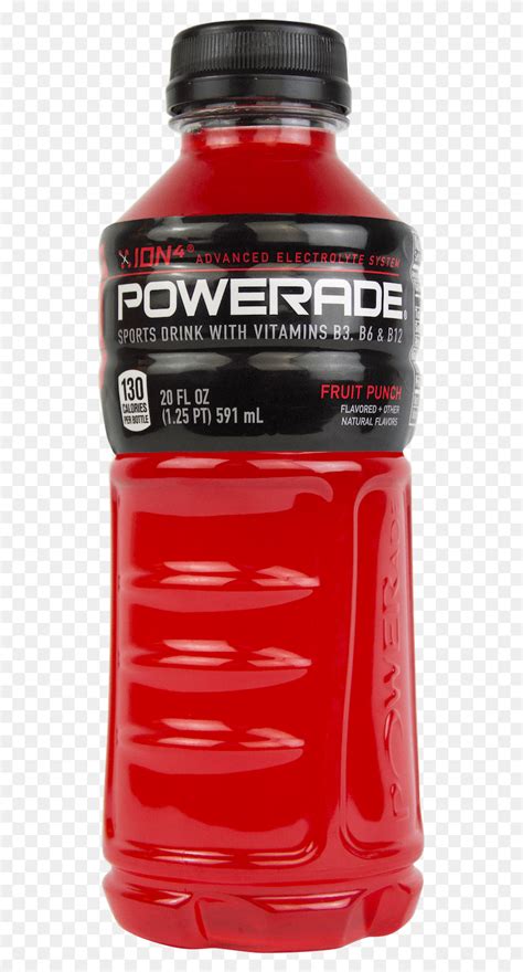 powerade fruit punch powerade ion bottle soda beverage hd png