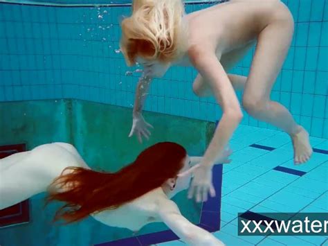 milana and katrin strip eachother underwater free porn