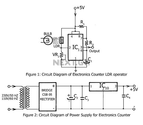 counter circuit page  meter counter circuits nextgr