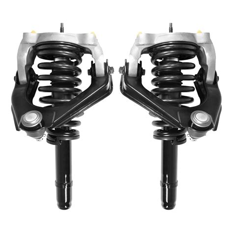 completestruts front pair complete struts  coil spring assemblies  control arms
