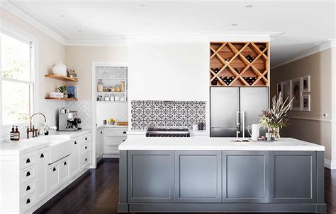kitchen renovation modern shaker home beautiful magazine australia