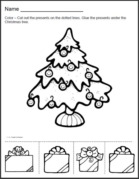 search results  christmas math worksheets  kindergarten