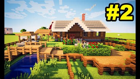 Minecraft Tutorial Casa De Fazenda Completa Mobília