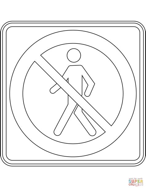 pedestrian crossing sign  quebec coloring page  printable