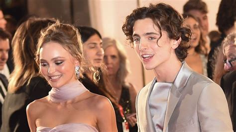 timothee chalamet and lily rose depp spotted shopping together lily