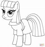 Pony Coloring Pages Pie Little Maud Printable Color Equestria Rocks Rainbow Girl Print Kids Rarity Colouring Pinkie Book Supercoloring Cartoon sketch template