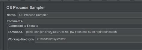 linux    jmeter run command  cmd os sampler jmeter stack overflow