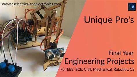 final year engineering projects   eee ece civil mechanical cs