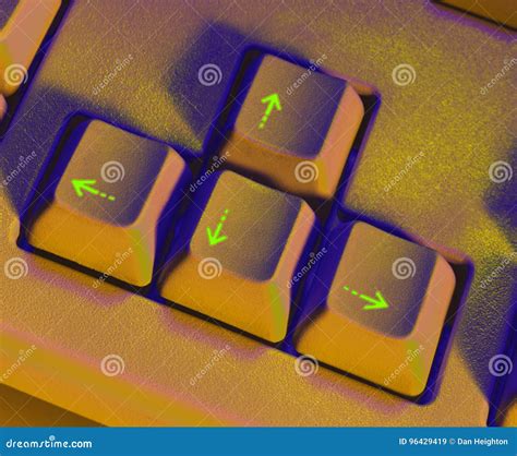 arrow keys keyboard stock    royalty