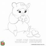 Cocomelon Coloring Jelly Jj Xcolorings Carving Pumpkin Characters 1000px sketch template