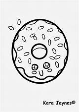 Donut Kleurplaat Coloringhome Dunkin Doughnut Kleurplaten Shopkins Entitlementtrap sketch template