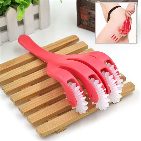 four finger cellulite and hip rolling massager massage hand tools