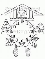 Cuckoo Reloj 時計 Cucu Ziyaret Paginas sketch template
