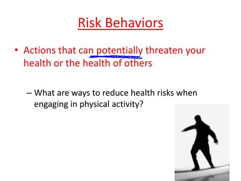 behavior  reducing health risks powerpoint