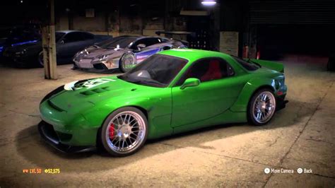 Need For Speed 2015 Kenji S Rx 7 From Nfs Carbon Youtube