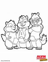 Alvin Chipmunks Coloring Pages Drawing Colouring Printable Nickelodeon Kids Bottle Color Chip Die Sheets Bilder Book Cartoon Draw Road Perfume sketch template