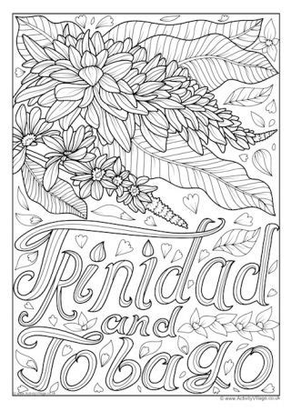 flowers   commonwealth colouring pages flower coloring pages