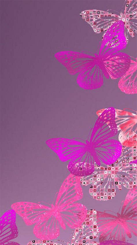 pink butterfly wallpapers wallpaper cave
