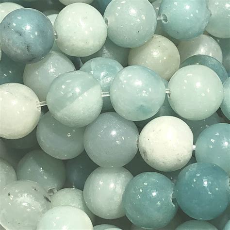 amazonite natural blue mm  atlantic bead company