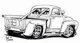 Gto Coloring Car Pages Trucks Pontiac Classic Drawings Old 1967 Drawing sketch template