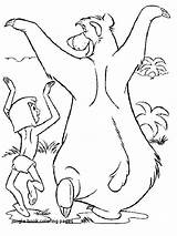 Dschungelbuch Ausmalbilder Baloo Bagheera Malvorlagen Balu Mowgli Prinzessin Geburtstag Bär Malerei Malbuch Vorlagen Lustige Getdrawings sketch template