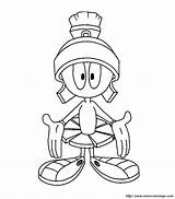 Marvin Coloring Martian Pages Jam Space Looney Tunes Color Colouring Sheets Cartoon Book Characters Drawing Printable Kids Drawings Cartoons Disney sketch template