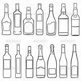 Alcohol Graphicriver sketch template