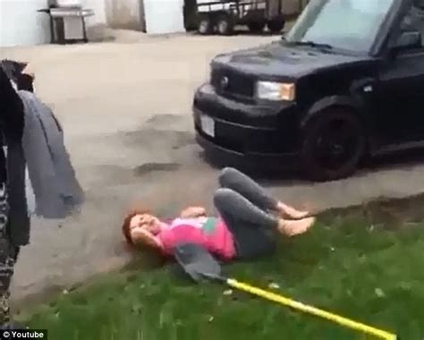 girl on girl fight video shows 16 year old hit on head with shovel