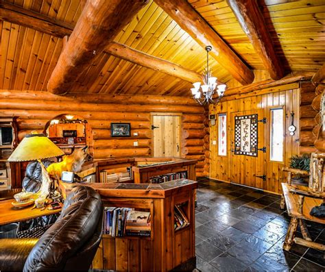 log cabin decorating  rustic decor