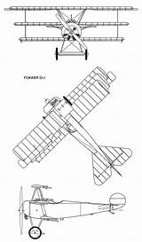 Fokker sketch template