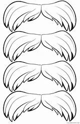 Lorax Dr Seuss Mustache Printable Template Coloring Birthday Booth Crafts Activities Printables Kids Pages Party Clipart Week Print Cliparts Para sketch template