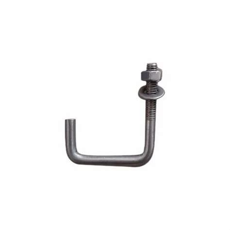 stainless steel round ss304 j bolt for solar size m8 250 at rs 14 5