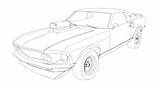 Coloring Muscle Car Pages Getcolorings Printable Real Getdrawings Color sketch template
