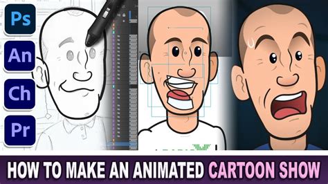 animate  cartoon  character animator youtube