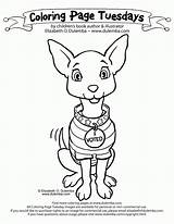 Chihuahua Pug sketch template