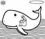 Jonah Whale Wal Printable Jona Ausmalbilder Malvorlagen Coloringhome Cool2bkids Bibel Malvorlage sketch template