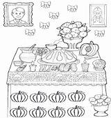 Muertos Ofrenda Altar Recortar Imagenpng Pasitos Vero Casita sketch template