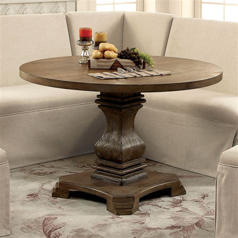 wood dining table tinley park    dining room