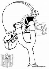 Browns Cleveland Coloring Pages sketch template