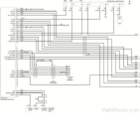 honda civic radio wiring diagram yarnish